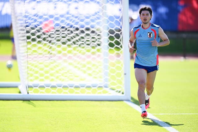 JUNE 13, 2026 - Football Soccer : Japan national team, Nationalteam training session during the FIFA World Cup, WM, Weltmeisterschaft, Fussball 2026 in Dallas, Texas, USA.  aflo_334320395 KenjiroxMatsuox