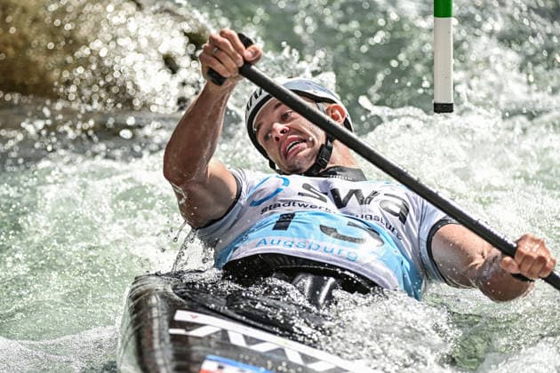 ICF Canoe Slalom World Cup - 13.06.2026, Eis Kanal, Augsburg Kacper Sztuba (POL),Men s Canoe Final, Augsburg, 13.06.2026 - Canoe World Cup, Slalom K1, Augsburg, Eis Kanal