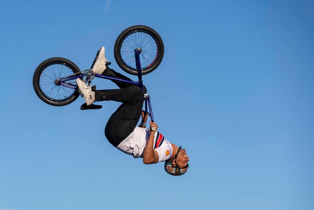 BMX freestyle final at 27th Pannonian Challenge Kaine Michell of Great Britain competes during the BMX freestyle final as spectators watch at the 27th Pannonian Challenge in Osijek, Croatia, on June 13, 2026.  DavorxJavorovic PIXSELL