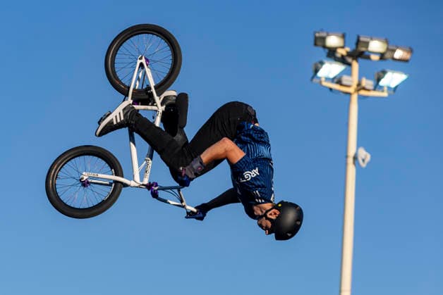 BMX freestyle final at 27th Pannonian Challenge Jaka Remec of Slovenia competes during the BMX freestyle final as spectators watch at the 27th Pannonian Challenge in Osijek, Croatia, on June 13, 2026.  DavorxJavorovic PIXSELL