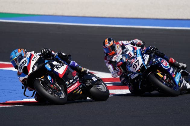 Foto Costanza Benvenuti LaPresse 13.06.2026 - Motociclismo-2026-Motul FIM Superbike World Championship, WM, Weltmeisterschaft Round 07-Pirelli Emilia-Romagna Round-Misano World Circuit Marco Simoncelli - GARA 1 nella foto: MIGUEL OLIVEIRA-BMW Photo Costanza Benvenuti LaPresse 2026 13 June Sport-Motorcycling - 2026 - Motul FIM Superbike World Championship-Round 07-Pirelli Emilia-Romagna Round-Misano World Circuit Marco Simoncelli - RACE 1 in the photo: MIGUEL OLIVEIRA-BMW  Copyright: xCostanzaxBenvenutix-xLaPressex
