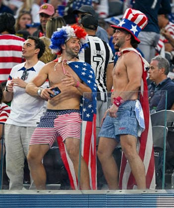 June 12, 2026, Inglewood, California, USA: Fans at Los Angeles Stadium on June 12 during the FIFA World Cup, WM, Weltmeisterschaft, Fussball Group D match in which USA beat Paraguay 4-1. News - June 12, 2026  - ZUMAh234 20260612_zsp_h234_038 Copyright: xMarkxEdwardxHarrisx