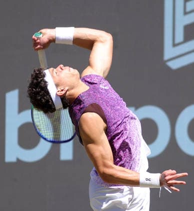13.06.2026, Boss Open 2026, ATP, Tennis Herren Tour 250 Stuttgart, TTC Weissenhof, Tennis, im Bild: Ben Shelton (USA)
