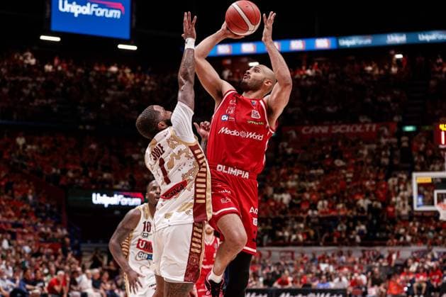 Shavon Shields EA7 Emporio Armani Olimpia Milano - Umana Reyer Venezia LBA Legabasket Serie A Unipol 2025 2026 Playoff - Finale - Gara 2 Milano, 13 06 2026 Foto AlessiaDoniselli Ciamillo-Castoria  Copyright: xAlessiaxDonisellix