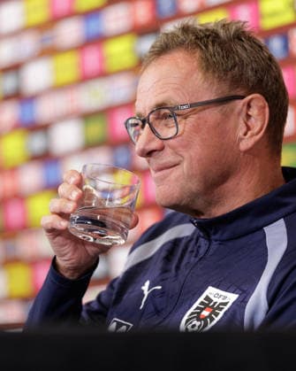 FOOTBALL - FIFA World Cup, WM, Weltmeisterschaft, Fussball 2026, preview SANTA BARBARA,CALIFORNIA,USA,13.JUN.26 - FOOTBALL - FIFA World Cup 2026, USA, Mexico, Canada, preview, OEFB, Oesterreichischer Fussball-Bund, press conference, PK, Pressekonferenz team AUT. Image shows head coach Ralf Rangnick (AUT).  GEPAxpictures xArminxRauthner