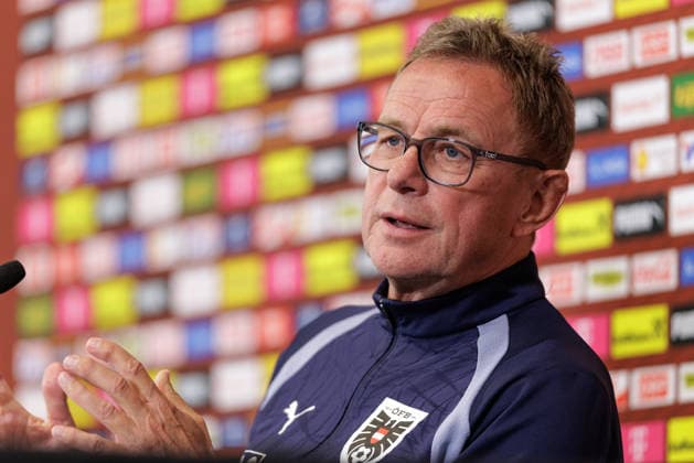 FOOTBALL - FIFA World Cup, WM, Weltmeisterschaft, Fussball 2026, preview SANTA BARBARA,CALIFORNIA,USA,13.JUN.26 - FOOTBALL - FIFA World Cup 2026, USA, Mexico, Canada, preview, OEFB, Oesterreichischer Fussball-Bund, press conference, PK, Pressekonferenz team AUT. Image shows head coach Ralf Rangnick (AUT).  GEPAxpictures xArminxRauthner