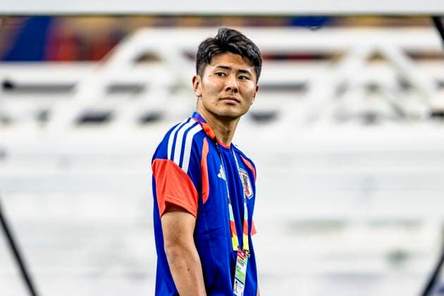 DALLAS - Junnouke Suzuki of Japan during the 2026 World Cup, press conference, PK, Pressekonferenz and pitch check of Japan at AT&T Stadium on June 13, 2026 in Dallas, United States. (Photo by Stefan Koops EYE4IMAGES DeFodi Images) -