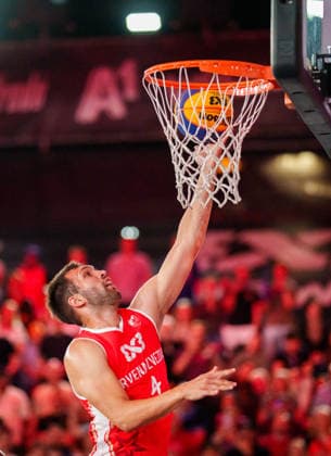 BASKETBALL - FIBA 3x3 World Tour VIENNA,AUSTRIA,13.JUN.26 - BASKETBALL - FIBA 3x3 World Tour. Image shows Marko Dordevic (Crvena Zvezda).  GEPAxpictures xEdgarxEisner