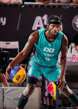 BASKETBALL - FIBA 3x3 World Tour VIENNA,AUSTRIA,13.JUN.26 - BASKETBALL - FIBA 3x3 World Tour. Image shows Quincy Diggs (Vienna).  GEPAxpictures xEdgarxEisner