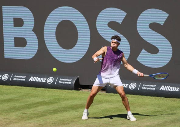 13.06.2026, Boss Open 2026, ATP, Tennis Herren Tour 250 Stuttgart, TTC Weissenhof, Tennis, im Bild: Ben Shelton (USA)