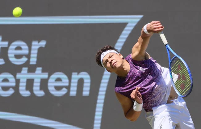 13.06.2026, Boss Open 2026, ATP, Tennis Herren Tour 250 Stuttgart, TTC Weissenhof, Tennis, im Bild: Ben Shelton (USA)