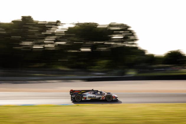24 HEURES DU MANS 2026 - RACE - SATURDAY 12 DELETRAZ Louis (swi), STEVENS Will (gbr), NATO Norman (fra), Cadillac Hertz Team Jota, Cadillac V-Series.R 12, Hypercar, action, during the 24 Hours of Le Mans 2026, 3rd round of the 2026 FIA World Endurance Championship, on June 13, 2026 on the Circuit des 24 Heures du Mans in Le Mans, France - Le MansFrance  Copyright: xFREDERICxLExFLOCxHx