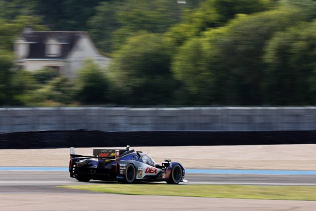 24 HEURES DU MANS 2026 - RACE - SATURDAY 101 TAYLOR Ricky (usa), TAYLOR Jordan (usa), ALBUQUERQUE Filipe (prt), Cadillac WTR, Cadillac V-Series.R 101, Hypercar, action, during the 24 Hours of Le Mans 2026, 3rd round of the 2026 FIA World Endurance Championship, on June 13, 2026 on the Circuit des 24 Heures du Mans in Le Mans, France - Le MansFrance  Copyright: xFREDERICxLExFLOCxHx