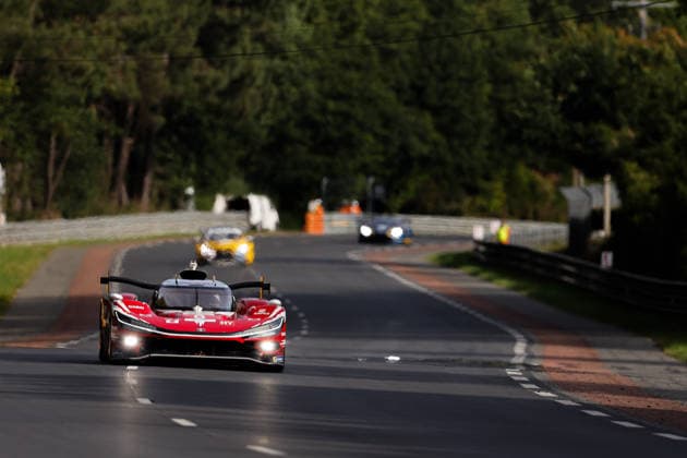 24 HEURES DU MANS 2026 - RACE - SATURDAY 08 BUEMI SÃ bastien (swi), HARTLEY Brendon (nzl), HIRAKAWA Ryo (jpn), Toyota Racing, Toyota TR010 Hybrid 08, Hypercar, action, during the 24 Hours of Le Mans 2026, 3rd round of the 2026 FIA World Endurance Championship, on June 13, 2026 on the Circuit des 24 Heures du Mans in Le Mans, France - Le MansFrance  Copyright: xFREDERICxLExFLOCxHx