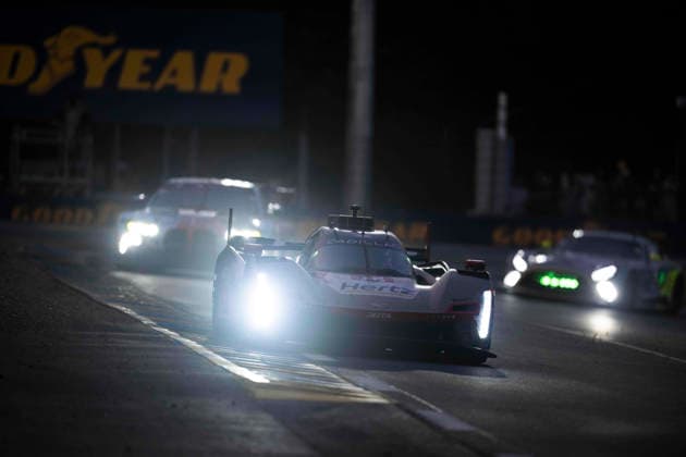 24 HEURES DU MANS 2026 - RACE - SATURDAY 12 DELETRAZ Louis (swi), STEVENS Will (gbr), NATO Norman (fra), Cadillac Hertz Team Jota, Cadillac V-Series.R 12, Hypercar, action during the 24 Hours of Le Mans 2026, 3rd round of the 2026 FIA World Endurance Championship, on June 13, 2026 on the Circuit des 24 Heures du Mans in Le Mans, France - Le MansFrance  Copyright: xFabrizioxBoldonix
