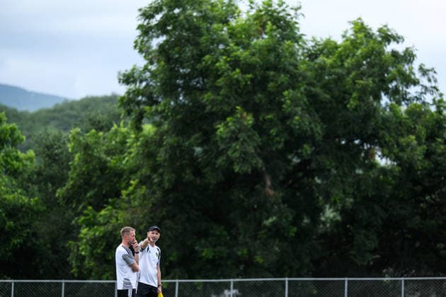 260614 of the Swedish national football team at a training session during day 3 of the FIFA World Cup, WM, Weltmeisterschaft, Fussball 2026 on June 14, 2026 in Monterrey. Photo: Joel Marklund BILDBYRAN kod JM PA1232 fotboll, football, soccer, fotball,vm, fotbolls-vm, fotball-vm,