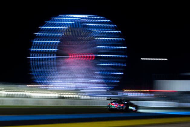 24 HEURES DU MANS 2026 - RACE - SUNDAY 23 NEWELL Gray (usa), BARRICHELLO Eduardo (bra), ADAM Jonny (gbr), Heart of Racing Team, Aston Martin Vantage AMR LMGT3 23, LM GT3, action during the 24 Hours of Le Mans 2026, 3rd round of the 2026 FIA World Endurance Championship, on June 14, 2026 on the Circuit des 24 Heures du Mans in Le Mans, France - Le MansFrance  Copyright: xCharlyxLopezx