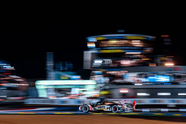 24 HEURES DU MANS 2026 - RACE - SUNDAY 12 DELETRAZ Louis (swi), STEVENS Will (gbr), NATO Norman (fra), Cadillac Hertz Team Jota, Cadillac V-Series.R 12, Hypercar, action during the 24 Hours of Le Mans 2026, 3rd round of the 2026 FIA World Endurance Championship, on June 14, 2026 on the Circuit des 24 Heures du Mans in Le Mans, France -  Copyright: xAndreaxLorenzinax