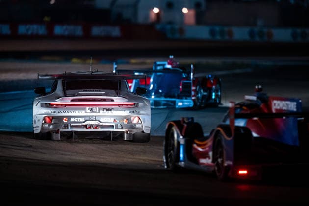 24 HEURES DU MANS 2026 - RACE - SUNDAY 91 COTTINGHAM James (gbr), BOGUSLAVSKIY Timur, GUVEN Ayhancan (tur), Manthey DK Engineering, Porsche 911 GT3 R LMGT3 91, LM GT3, action during the 24 Hours of Le Mans 2026, 3rd round of the 2026 FIA World Endurance Championship, on June 14, 2026 on the Circuit des 24 Heures du Mans in Le Mans, France -  Copyright: xAndreaxLorenzinax