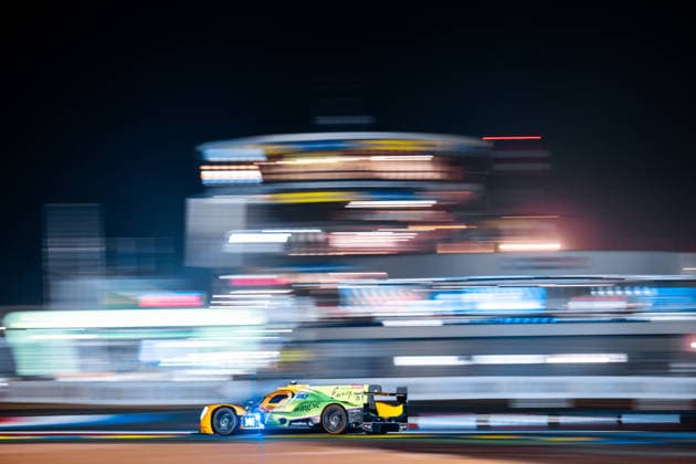 24 HEURES DU MANS 2026 - RACE - SUNDAY 343 GARG Bijoy (usa), DE GERUS Reshad (fra), MÜLLER Nico (swi), Inter Europol Competition, Oreca 07 Gibson 343, LMP2, action during the 24 Hours of Le Mans 2026, 3rd round of the 2026 FIA World Endurance Championship, on June 14, 2026 on the Circuit des 24 Heures du Mans in Le Mans, France -  Copyright: xAndreaxLorenzinax