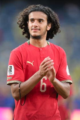 Fußball, WM 2026, 20260613, Brasilien - Marokko. Im Bild Ayyoub BOUADDI (Marokko, 6). East Rutherford New-York-New-Jersey-Stadion New Jersey Vereinigte Staaten von Amerika