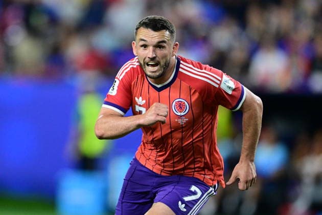 Haiti v Scotland - FIFA World Cup, WM, Weltmeisterschaft, Fussball 2026 - Group C FOXBOROUGH, UNITED STATES - JUNE 13: John McGinn (7) of Scotland celebrates after scoring a goal during the 2026 FIFA World Cup First Stage Group C match between Haiti and Scotland at Gillette Stadium (Boston Stadium) in Foxborough, Massachusetts, United States on June 13, 2026. Abdulhamid Hosbas Anadolu Massachusetts United States. Editorial use only. Please get in touch for any other usage.  Copyright: x2026xAnadoluxAbdulhamidxHosbasx