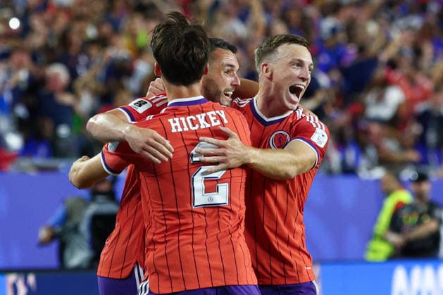 FIFA World Cup, WM, Weltmeisterschaft, Fussball 2026: Haiti v Scotland BOSTON, USA - 13th June 2026: John McGinn of Scotland celebrates scoring his side s first goal during the FIFA World Cup 2026 Group C match between Haiti and Scotland at Boston Stadium Boston Boston Stadium Canada Copyright: xCraigxMercerx xPeakxActionxPhotosx