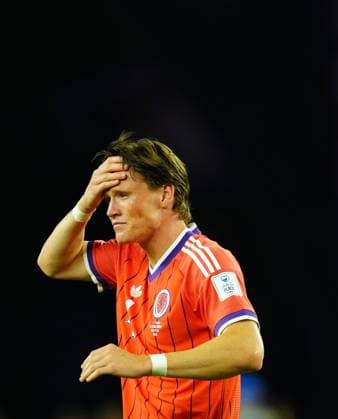 Scott McTominay of Scotland shows a look of dejection Haiti v Scotland, 2026 FIFA World Cup, WM, Weltmeisterschaft, Fussball Group C, Football, Boston Stadium, Foxborough, Massachusetts, USA - 13 Jun 2026Foxborough Boston Stadium Massachusetts (MA) United States of America EDITORIAL USE ONLY No use with unauthorised audio, video, data, fixture lists, club league logos or live services. Online in-match use limited to 120 images, no video emulation. No use in betting, games or single club league player publications.  Copyright: xJavierxGarcia Shutterstockx 16924166cf