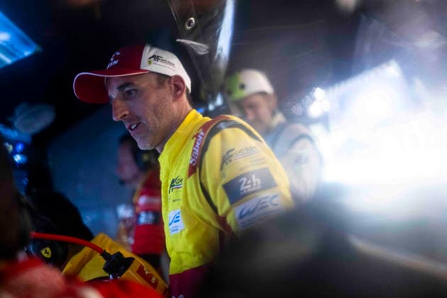 24 HEURES DU MANS 2026 - RACE - SUNDAY KUBICA Robert (pol), AF Corse, Ferrari 499P 83, Hypercar, portrait during the 24 Hours of Le Mans 2026, 3rd round of the 2026 FIA World Endurance Championship, on June 14, 2026 on the Circuit des 24 Heures du Mans in Le Mans, France - Le MansFrance  Copyright: xCharlyxLopezx