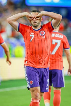 June 13, 2026, Foxborough, Massachusetts, USA: JOHN MCGINN of Scotland celebrates his goal during the 2026 FIFA World Cup, WM, Weltmeisterschaft, Fussball Group C match at Boston Stadium in Massachusetts on June 12, 2026. Haiti 0 V 1 Scotland - FIFA World Cup 2026  - ZUMAm283 20260613_zsp_m283_011 Copyright: xBillyxMyersx