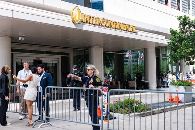 FIFA Fussball Weltmeisterschaft 2026, Ankunft der deutschen Nationalmannschaft DFB am Teamhotel (Inter Continental) am 13.06.2026 in Houston, Texas