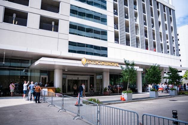 FIFA Fussball Weltmeisterschaft 2026, Ankunft der deutschen Nationalmannschaft DFB am Teamhotel (Inter Continental) am 13.06.2026 in Houston, Texas
