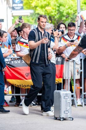 FIFA Fussball Weltmeisterschaft 2026, Ankunft der deutschen Nationalmannschaft DFB am Teamhotel (Inter Continental) am 13.06.2026 in Houston, Texas Manuel Neuer