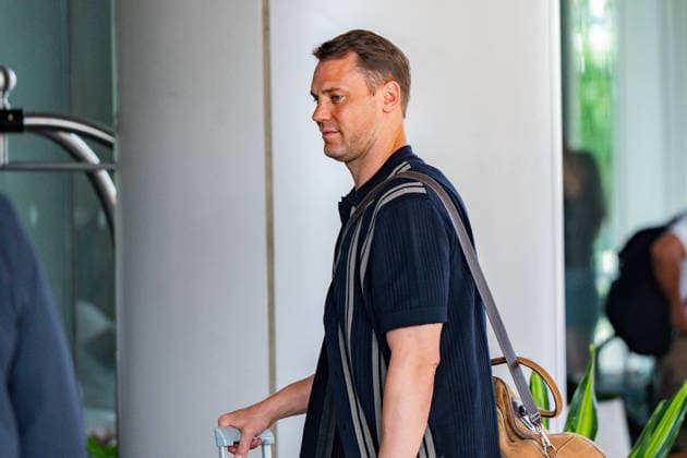 FIFA Fussball Weltmeisterschaft 2026, Ankunft der deutschen Nationalmannschaft DFB am Teamhotel (Inter Continental) am 13.06.2026 in Houston, Texas Manuel Neuer