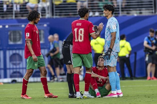 RECORD DATE NOT STATED match between Brazil and Morocco for the 2026 FIFA World Cup, WM, Weltmeisterschaft, Fussball New Jersey (NJ), June 13, 2026 - World Cup Brazil vs. Morocco - Match between Brazil and Morocco for the 2026 FIFA World Cup Group Stage, Round 1, at MetLife Stadium in New Jersey, USA, on the evening of Saturday, June 13, 2026.(Foto: Pedro Paulo Diaz Thenews2 imago images) SPO  Copyright: xPedroxPauloxDiazx
