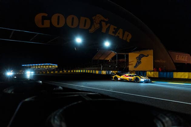 24 HEURES DU MANS 2026 - RACE - SATURDAY 83 YE Yifei (chn), KUBICA Robert (pol), HANSON Phil (gbr), AF Corse, Ferrari 499P 83, Hypercar, action during the 24 Hours of Le Mans 2026, 3rd round of the 2026 FIA World Endurance Championship, on June 13, 2026 on the Circuit des 24 Heures du Mans in Le Mans, France -  Copyright: xAndreaxLorenzinax