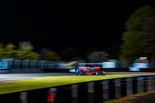 24 HEURES DU MANS 2026 - RACE - SATURDAY 04 KURTZ George (usa), QUINN Alexander (gbr), HEINRICH Laurin (ger), Crowdstrike Racing by APR, Oreca 07 Gibson 4, LMP2 Pro-AM, action during the 24 Hours of Le Mans 2026, 3rd round of the 2026 FIA World Endurance Championship, on June 13, 2026 on the Circuit des 24 Heures du Mans in Le Mans, France -  Copyright: xAndreaxLorenzinax
