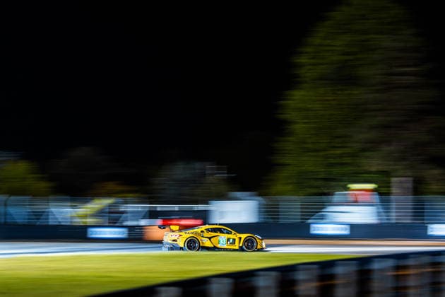 24 HEURES DU MANS 2026 - RACE - SATURDAY 33 KEATING Ben (usa), EDGAR Jonny (gbr), CATSBURG Nicky (ned), TF Corvette Z06 LMGT3.R 33, LM GT3, action during the 24 Hours of Le Mans 2026, 3rd round of the 2026 FIA World Endurance Championship, on June 13, 2026 on the Circuit des 24 Heures du Mans in Le Mans, France -  Copyright: xAndreaxLorenzinax