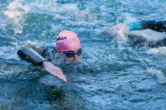 TRIATHLON - Ironman Austria 2026 KLAGENFURT,AUSTRIA,14.JUN.26 - TRIATHLON - Ironman Kaernten-Klagenfurt. Image shows an athlete.  GEPAxpictures xMatthiasxTrinkl