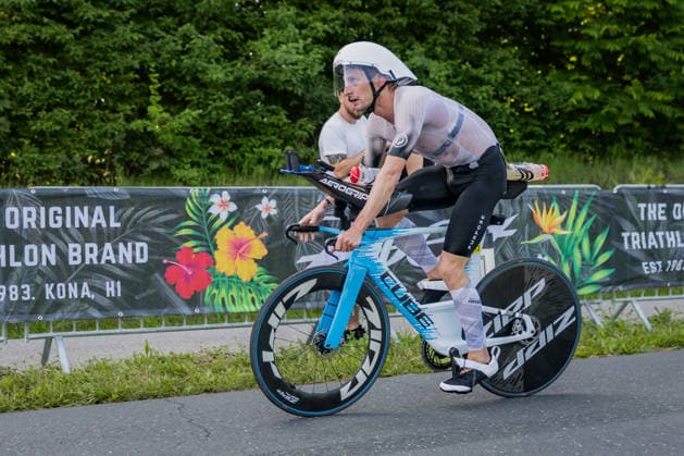 TRIATHLON - Ironman Austria 2026 KLAGENFURT,AUSTRIA,14.JUN.26 - TRIATHLON - Ironman Kaernten-Klagenfurt. Image shows an Florian Angert (GER).  GEPAxpictures xMatthiasxTrinkl
