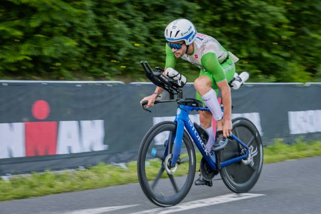 TRIATHLON - Ironman Austria 2026 KLAGENFURT,AUSTRIA,14.JUN.26 - TRIATHLON - Ironman Kaernten-Klagenfurt. Image shows Alexandre Nobre (POR).  GEPAxpictures xMatthiasxTrinkl