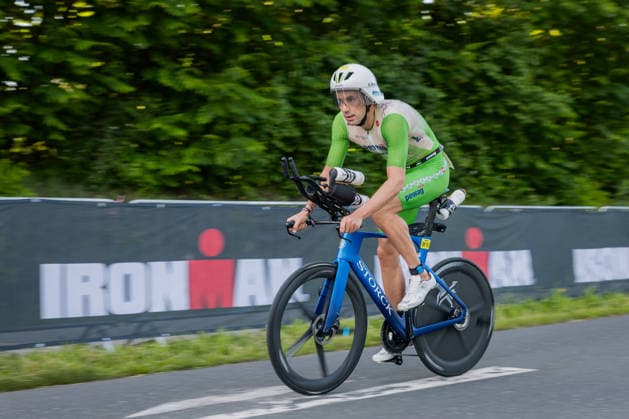 TRIATHLON - Ironman Austria 2026 KLAGENFURT,AUSTRIA,14.JUN.26 - TRIATHLON - Ironman Kaernten-Klagenfurt. Image shows Rostyslav Pevtsov (UKR).  GEPAxpictures xMatthiasxTrinkl