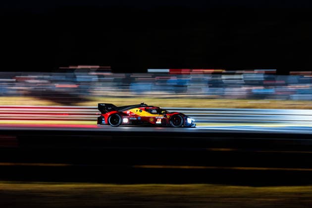 24 HEURES DU MANS 2026 - RACE - SATURDAY 50 FUOCO Antonio (ita), NIELSEN Nicklas (dnk), MOLINA Miguel (spa), Ferrari AF Corse, Ferrari 499P 50, Hypercar, action during the 24 Hours of Le Mans 2026, 3rd round of the 2026 FIA World Endurance Championship, on June 13, 2026 on the Circuit des 24 Heures du Mans in Le Mans, France -  Copyright: xAndreaxLorenzinax