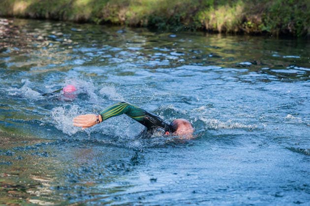 TRIATHLON - Ironman Austria 2026 KLAGENFURT,AUSTRIA,14.JUN.26 - TRIATHLON - Ironman Kaernten-Klagenfurt. Image shows an athlete.  GEPAxpictures xMatthiasxTrinkl