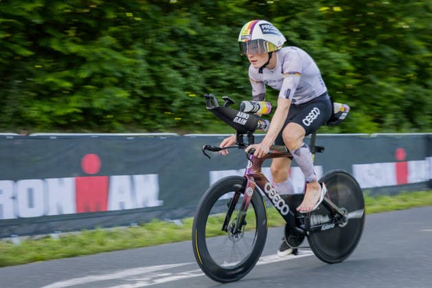 TRIATHLON - Ironman Austria 2026 KLAGENFURT,AUSTRIA,14.JUN.26 - TRIATHLON - Ironman Kaernten-Klagenfurt. Image shows Mathias Lyngso Petersen (DEN).  GEPAxpictures xMatthiasxTrinkl