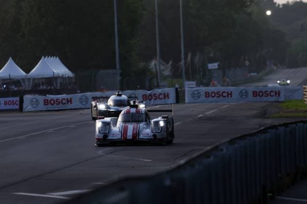 24 Heures du Mans automobile Alexandre Dimou ALEXPRESS MAXPPP - IDEC Paul Lafargue - Valerio Rinicella - Job van Uitert lors des 24H du Mans 2026 Alexandre Dimou Agence Alexpress 24 Hours of Le Mans Automobile Le Mans France  Copyright: xALEXPRESS MAXPPPxAlexandrexDimoux DIM202606149331 DIM202606149331