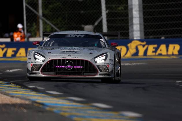 24 Heures du Mans automobile Alexandre Dimou ALEXPRESS MAXPPP - Team Qatar by Iron Lynx Mercedes AMG Abdulla Al-Khelaifi - Julian Hanses - Giuliano Alesi lors des 24H du Mans 2026 Alexandre Dimou Agence Alexpress 24 Hours of Le Mans Automobile Le Mans France  Copyright: xALEXPRESS MAXPPPxAlexandrexDimoux DIM202606149379 DIM202606149379