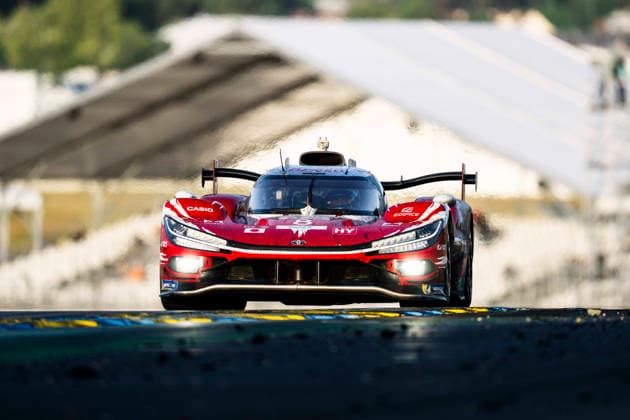 24 HEURES DU MANS 2026 - RACE - SUNDAY 08 BUEMI SÃ bastien (swi), HARTLEY Brendon (nzl), HIRAKAWA Ryo (jpn), Toyota Racing, Toyota TR010 Hybrid 08, Hypercar, action during the 24 Hours of Le Mans 2026, 3rd round of the 2026 FIA World Endurance Championship, on June 14, 2026 on the Circuit des 24 Heures du Mans in Le Mans, France - Le MansFrance  Copyright: xCharlyxLopezx