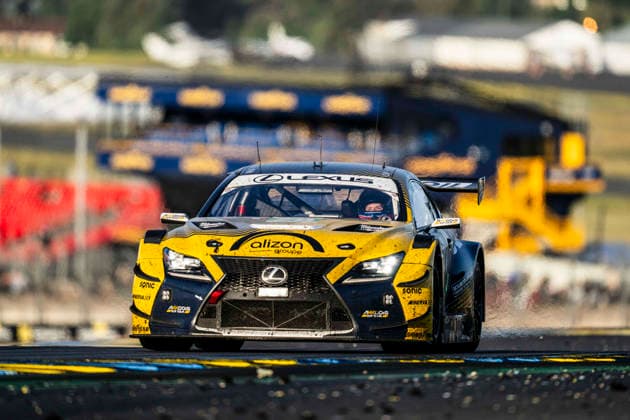 24 HEURES DU MANS 2026 - RACE - SUNDAY 78 VAN ROMPUY Tom (bel), DAVID Hadrien (fra), HAWKSWORTH Jack (gbr), Akkodis ASP Team, Lexus RC F LMGT3 78, LM GT3, action during the 24 Hours of Le Mans 2026, 3rd round of the 2026 FIA World Endurance Championship, on June 14, 2026 on the Circuit des 24 Heures du Mans in Le Mans, France - Le MansFrance  Copyright: xCharlyxLopezx