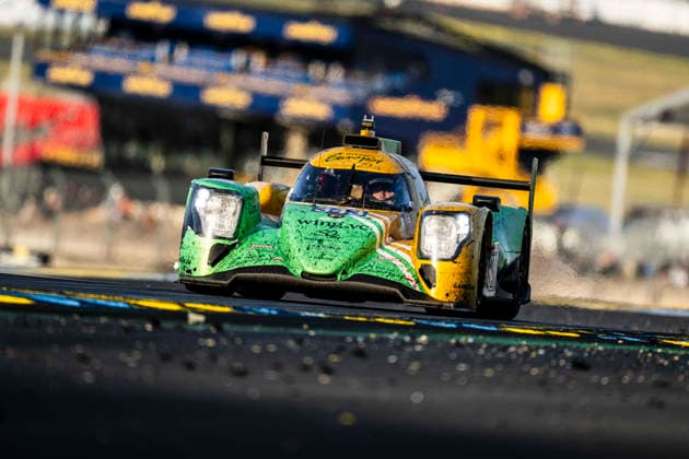 24 HEURES DU MANS 2026 - RACE - SUNDAY 343 GARG Bijoy (usa), DE GERUS Reshad (fra), MÜLLER Nico (swi), Inter Europol Competition, Oreca 07 Gibson 343, LMP2, action during the 24 Hours of Le Mans 2026, 3rd round of the 2026 FIA World Endurance Championship, on June 14, 2026 on the Circuit des 24 Heures du Mans in Le Mans, France - Le MansFrance  Copyright: xCharlyxLopezx